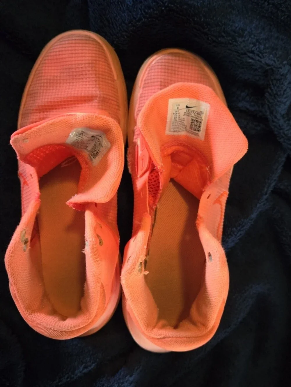 Nike Kyrie Flytrap 4 Mens Sz 8 Basketball Shoes Sneakers Bright Mango CT1972-800 - Picture 5 of 7